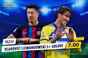 Kakav tandem Leva-Vlahović, AdmiralBet vam nudi kvotu sedam!